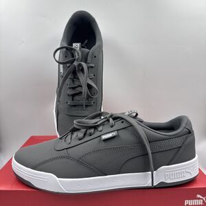 PUMA Men's Size 11 Skate Sneakers Lace-up Court Shoes, Gray
